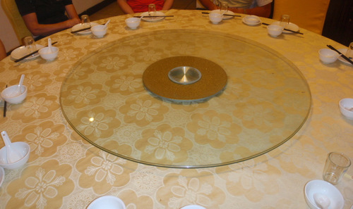 A 'Lazy Susan'.